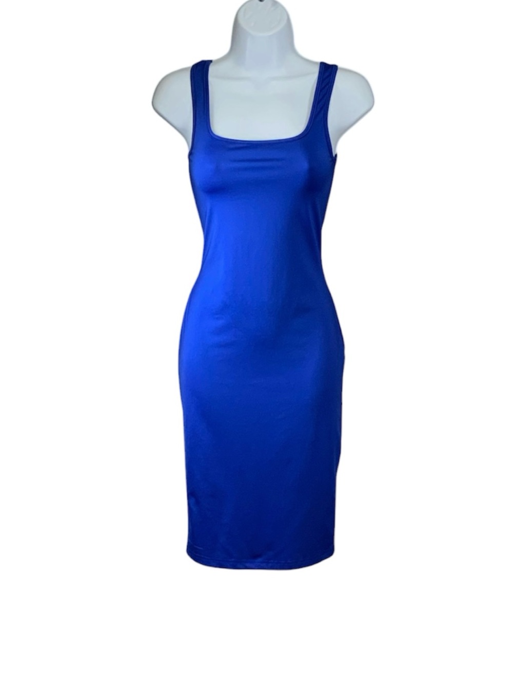 Shein Cobalt Blue Midi Bodycon Dress